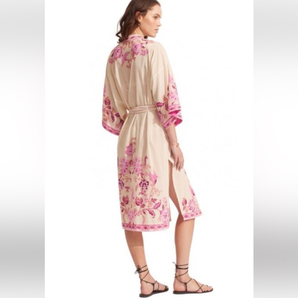 NEW! Anthropologie Seafolly Kimono